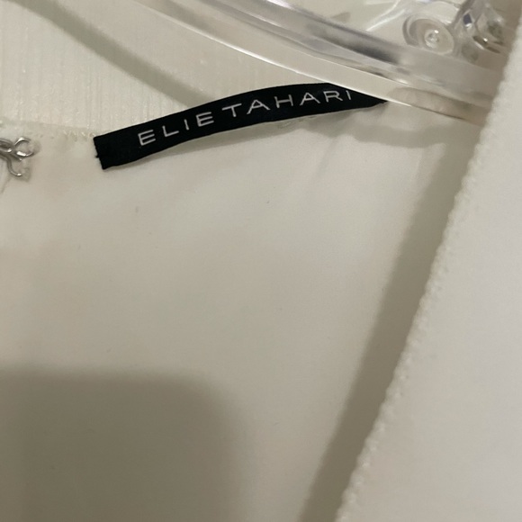 Elie Tahari V-neck open sleeve dress - Picture 6 of 16